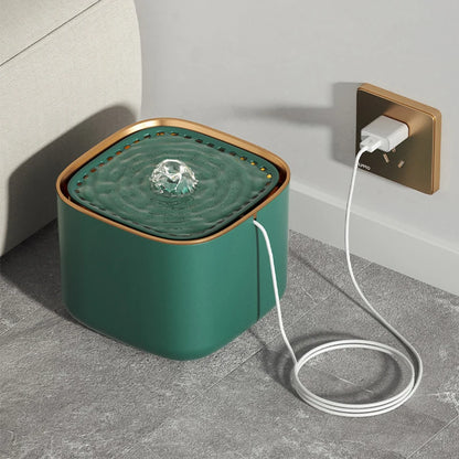 3L Automatic Pet Water Fountain with 3pcs Filter Chips Silent Drinking Dispenser for Cats & Dogs Replacement Filters for sale