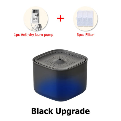 3L Automatic Pet Water Fountain with 3pcs Filter Chips Silent Drinking Dispenser for Cats & Dogs Replacement Filters for sale