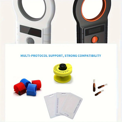 Bluetooth/USB Animal Tag Reader RFID Reader Ear Tag Reader Pet Chip Scanner Pet Microchip Reader for Dog Cat Cow Sheep