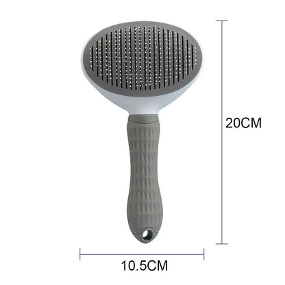 Self-cleaning Pet Hair Remove Comb Cat Slicker Brush Pet Hair Removal Comb Cats Grooming Brushes Dog Combs Pet Accessories