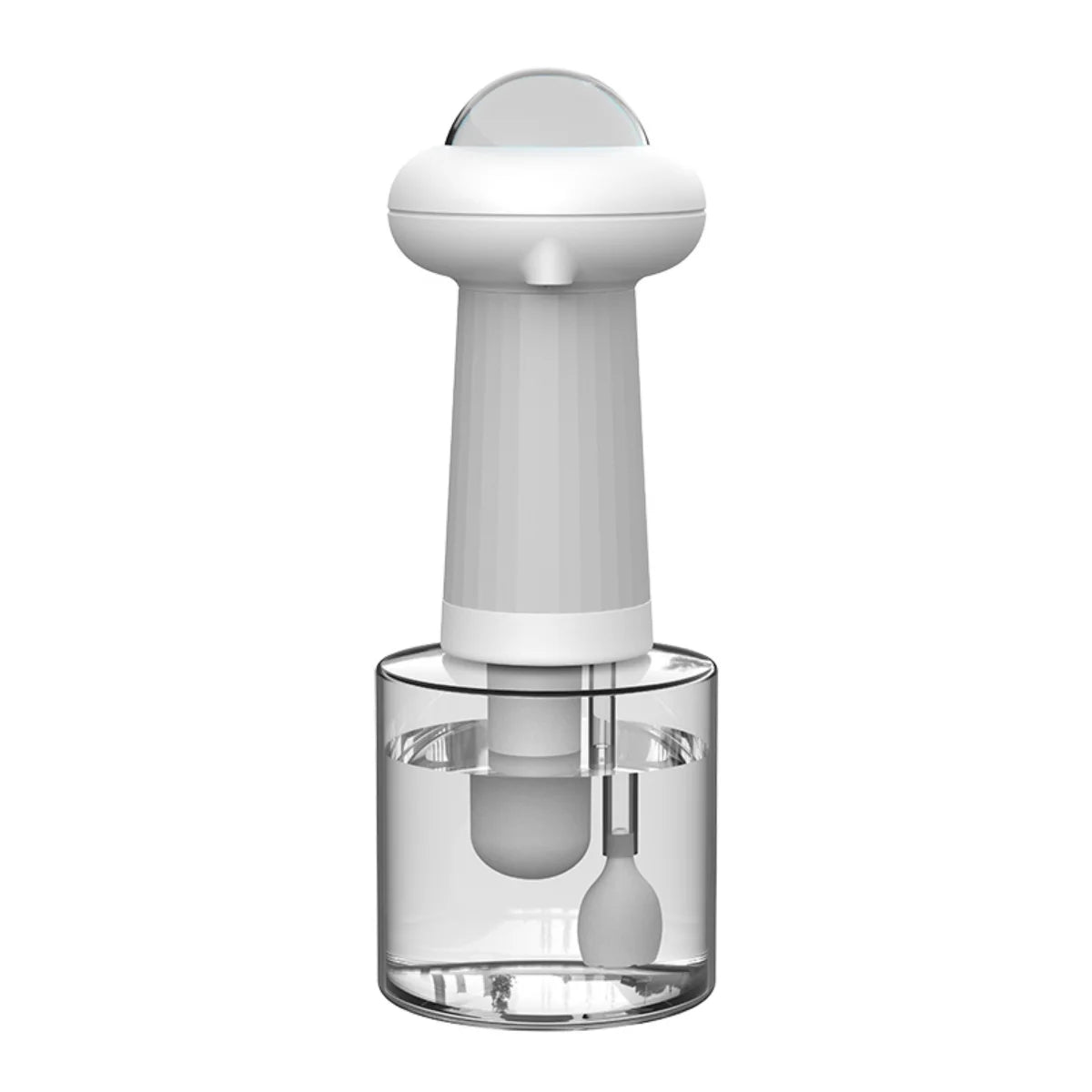 A UFO Flying Saucer Shape Cats And Dogs Bathing With Electric Foam Machine USB Rechargeable Automatic Soap Dispenser Foam Machin