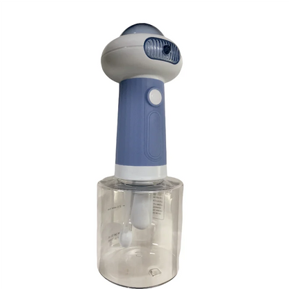 A UFO Flying Saucer Shape Cats And Dogs Bathing With Electric Foam Machine USB Rechargeable Automatic Soap Dispenser Foam Machin