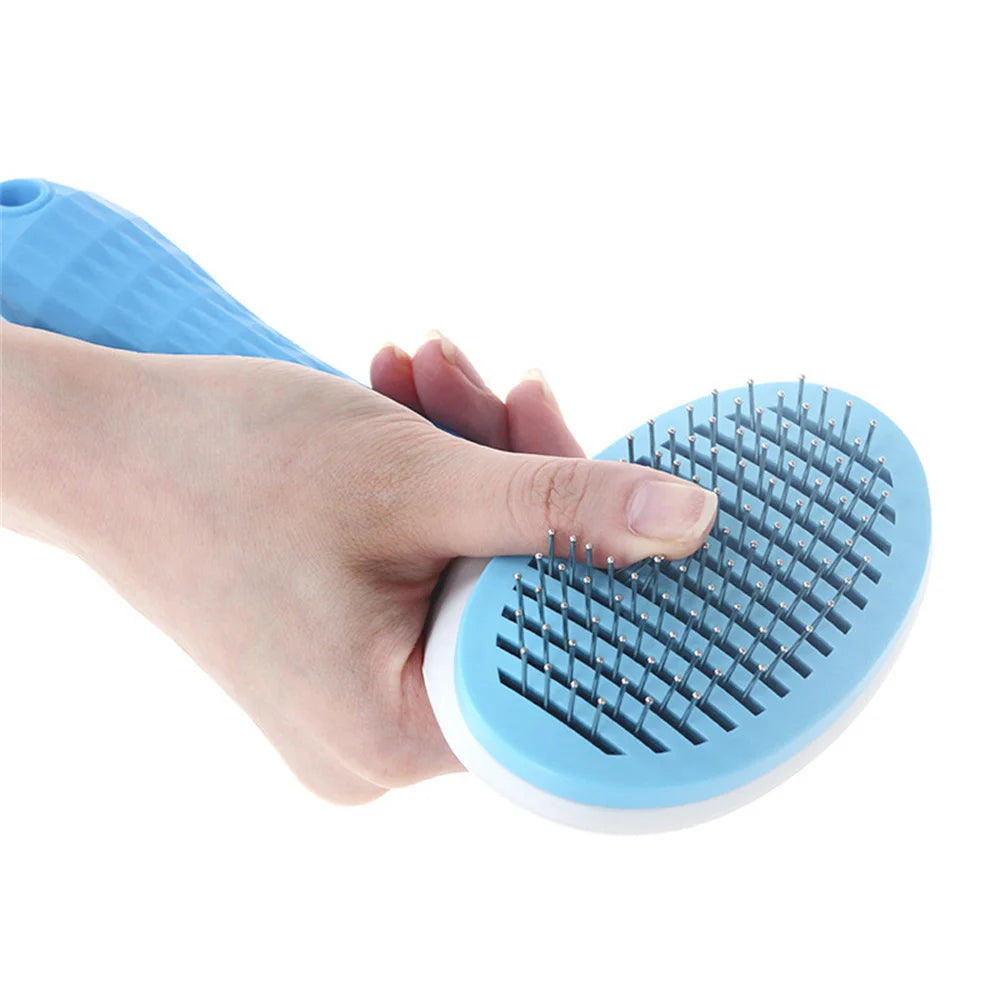 Self-cleaning Pet Hair Remove Comb Cat Slicker Brush Pet Hair Removal Comb Cats Grooming Brushes Dog Combs Pet Accessories